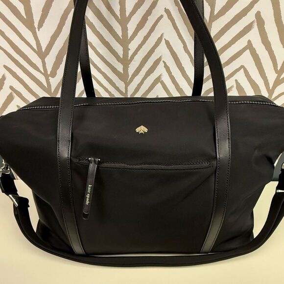 Kate Spade Black Jae Weekender Travel Bag - Picture 6 of 12